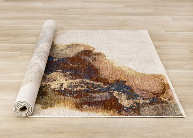 Muse Marble Grain Plush Rug