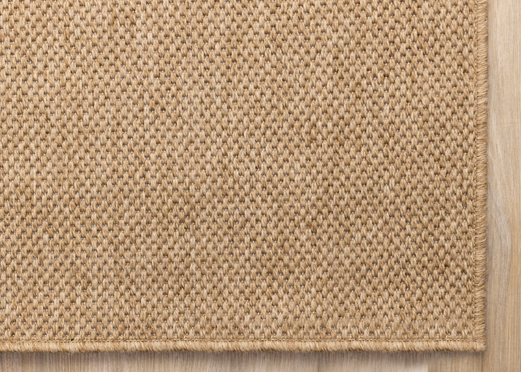 Novah Brown Flatweave Rug