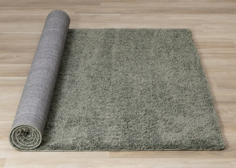 Pascal Green Comfort Shag Rug