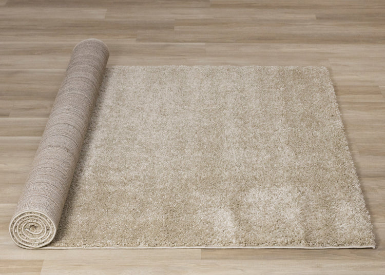 Pascal Beige Comfort Shag Rug