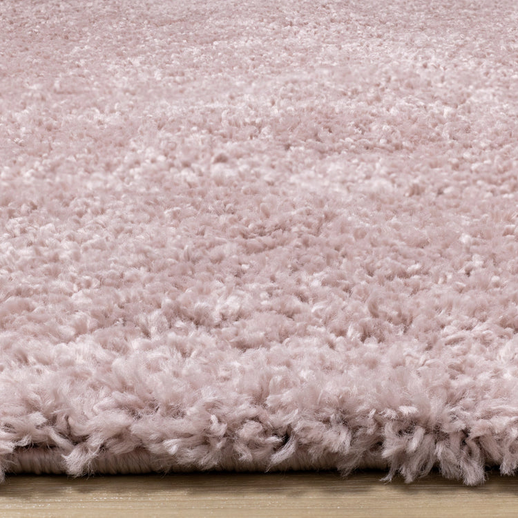 Pascal Pink Comfort Shag Rug