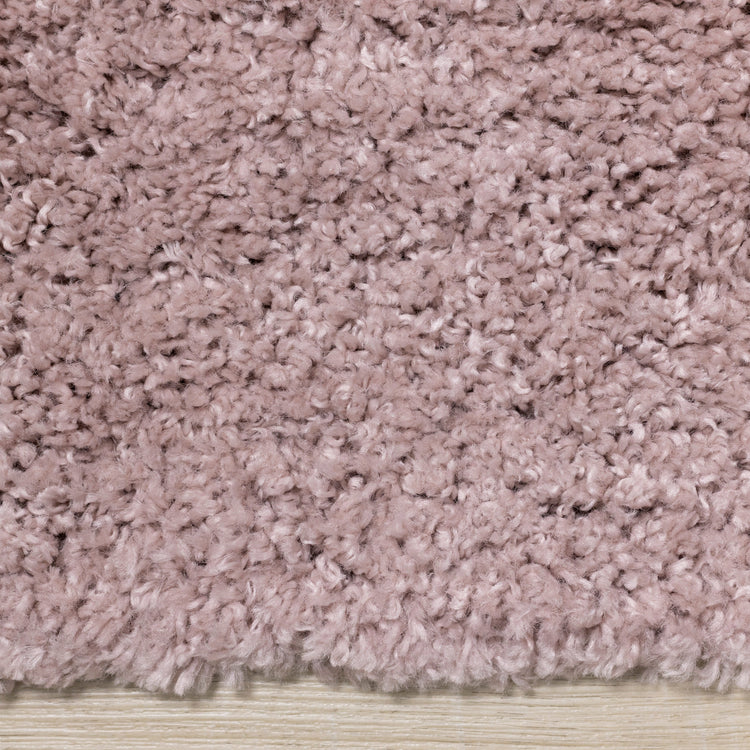 Pascal Pink Comfort Shag Rug