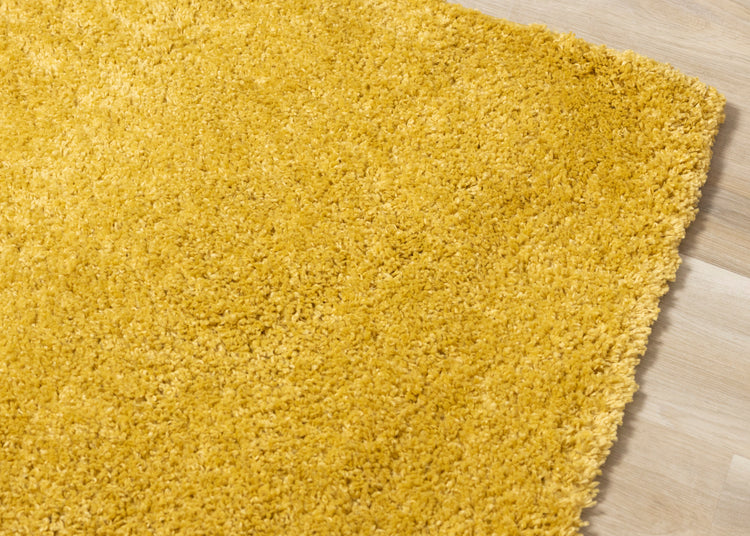 Pascal Yellow Comfort Shag Rug