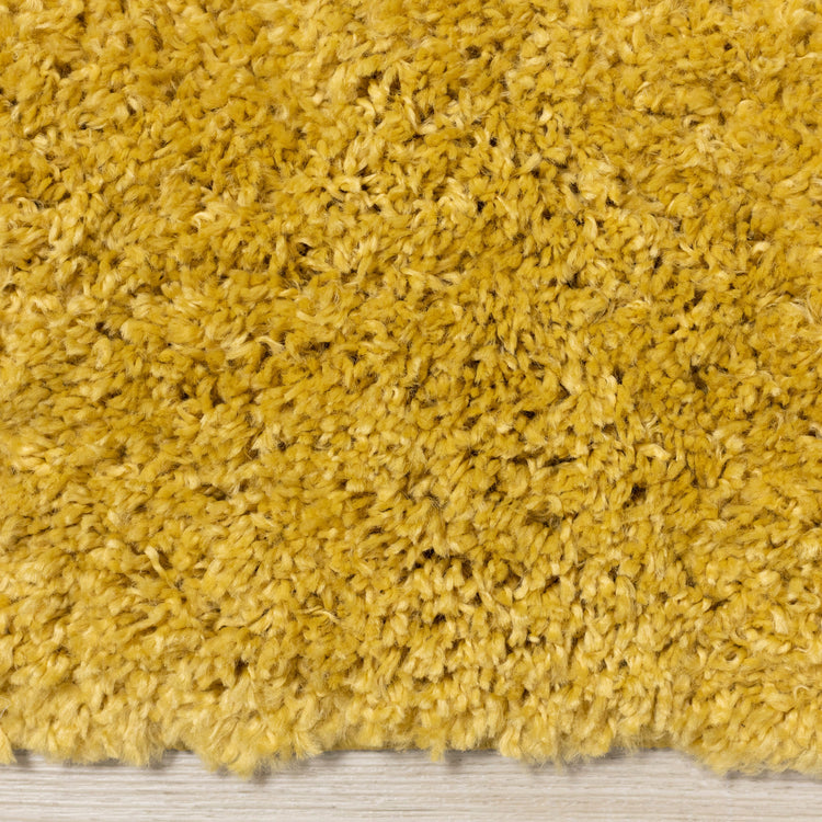 Pascal Yellow Comfort Shag Rug