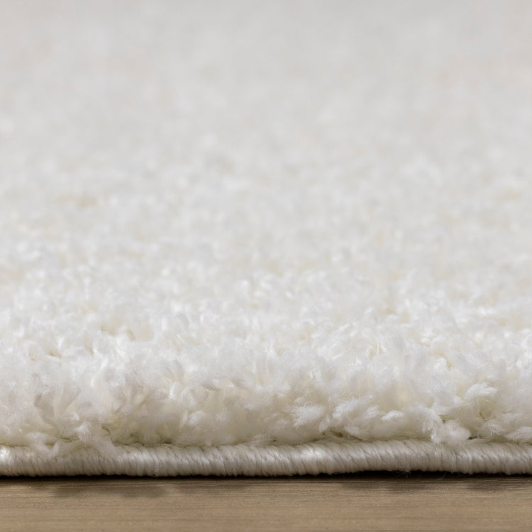 Pascal Cream White Comfort Shag Rug
