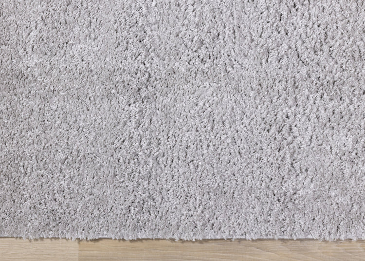 Pascal Light Grey Comfort Shag Rug