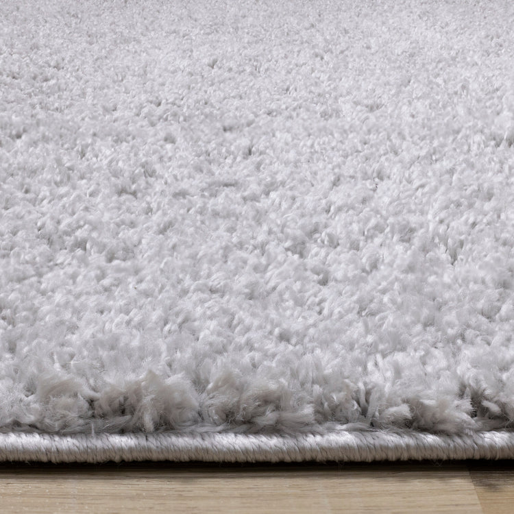 Pascal Light Grey Comfort Shag Rug