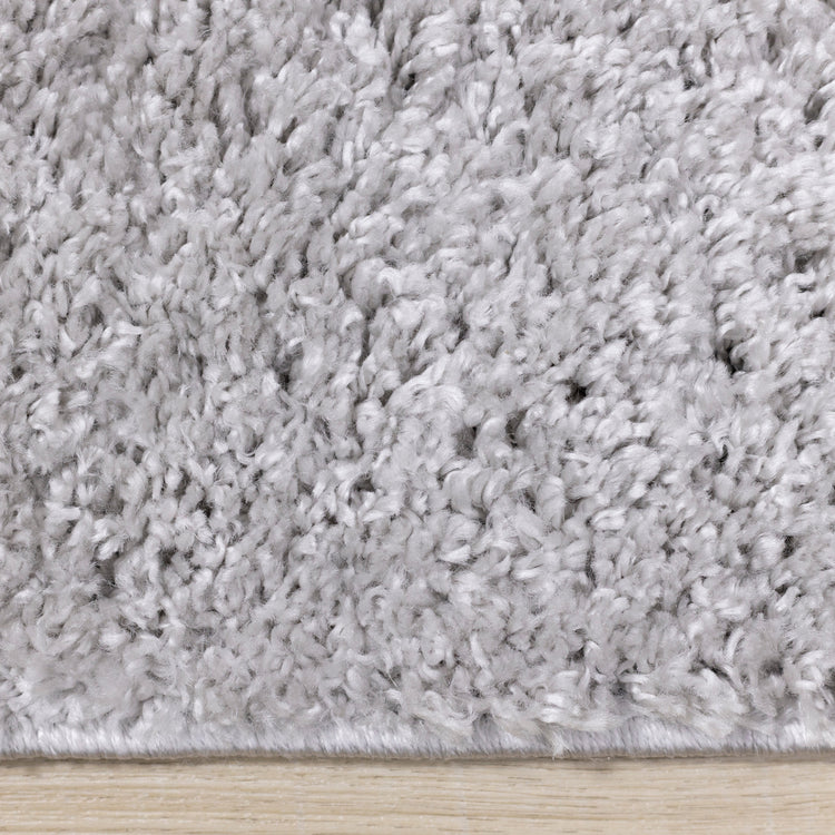 Pascal Light Grey Comfort Shag Rug