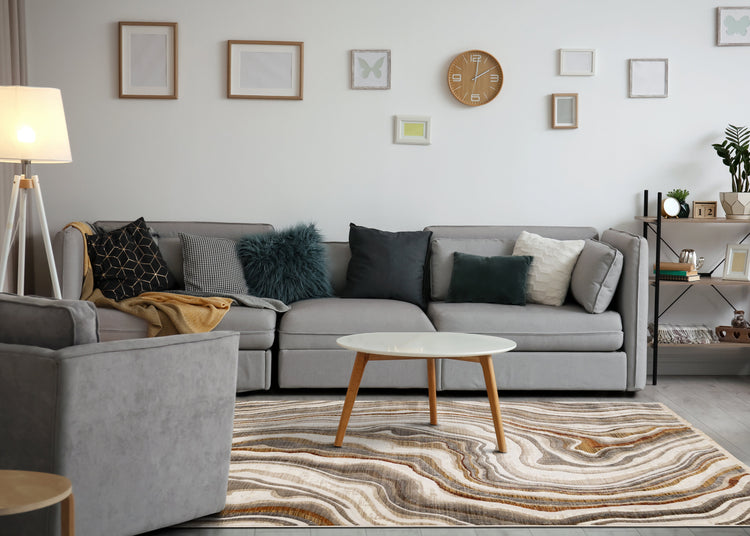 Samira Curvy Waves Rug
