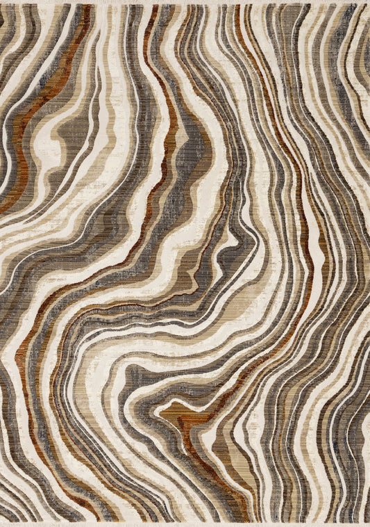 Samira Curvy Waves Rug