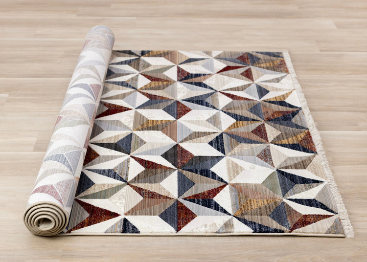 Samira Geometric Star Rug