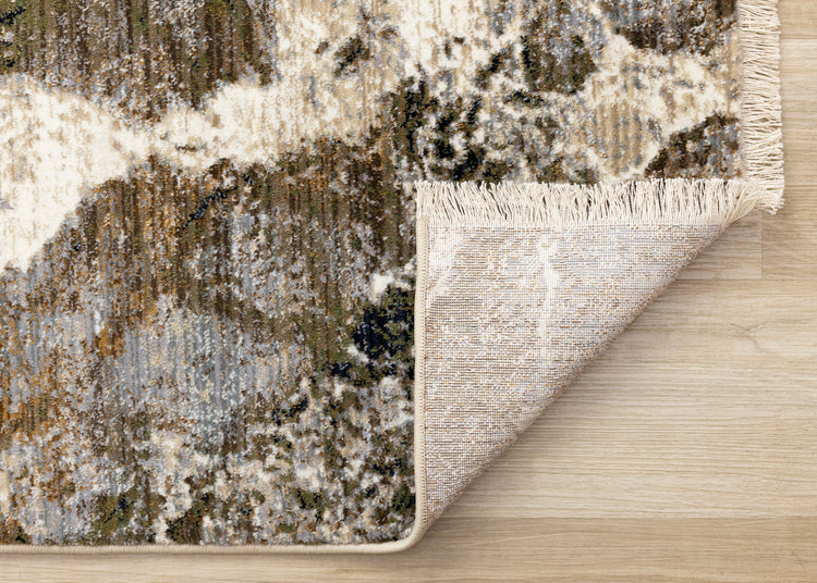 Serene Multi Distressed Marble Rug