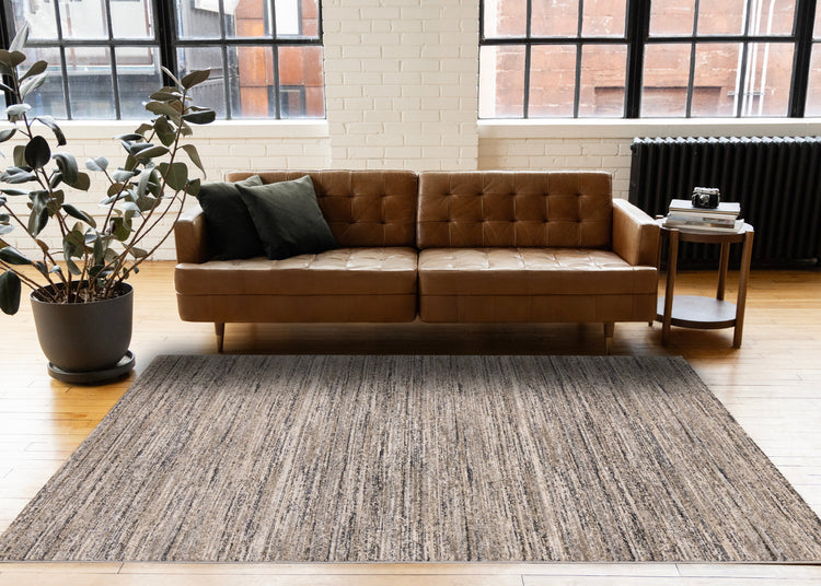 Swift Grey White Taupe Distressed Rug