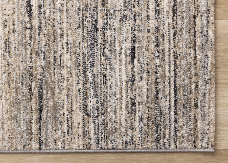Swift Grey White Taupe Distressed Rug