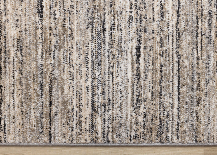 Swift Grey White Taupe Distressed Rug