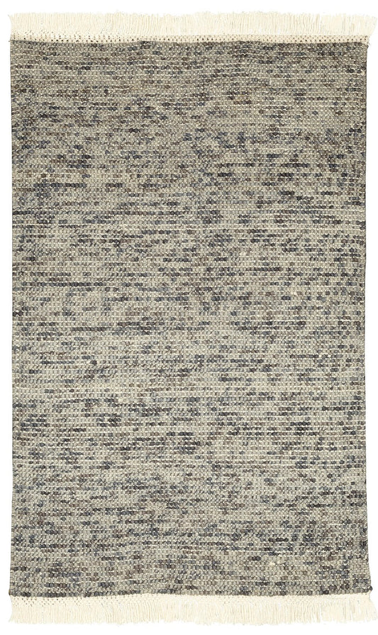 Zurich Hand Loomed Wool Grey Rug