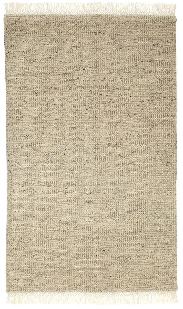 Zurich ZUR-20491-D-IVYNAT Hand Loomed Wool Ivory Natural Area Rug By Viana Inc
