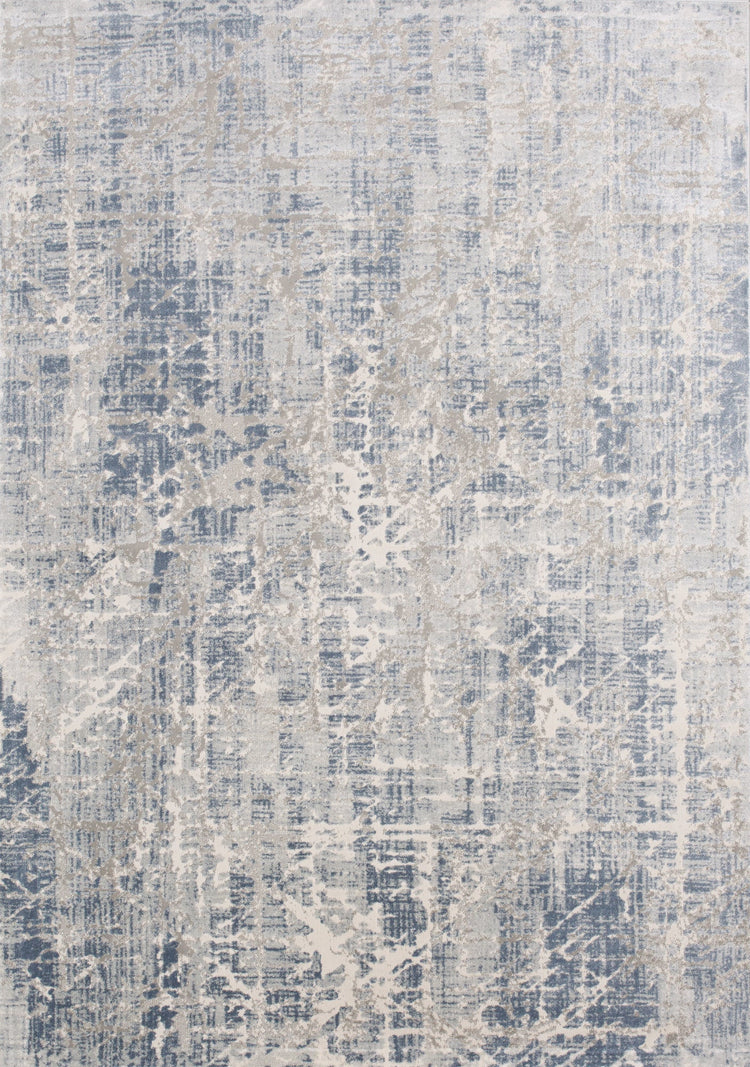 Alfombra Harmony Grey Blue Crosshatching de Kalora Interiors