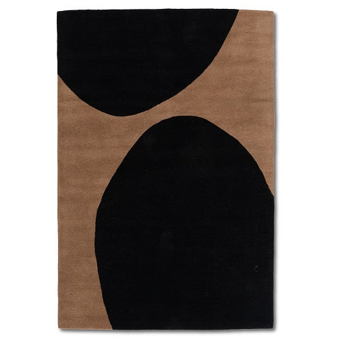 Abstract Hand Tufted Wool Area Rug by Viana