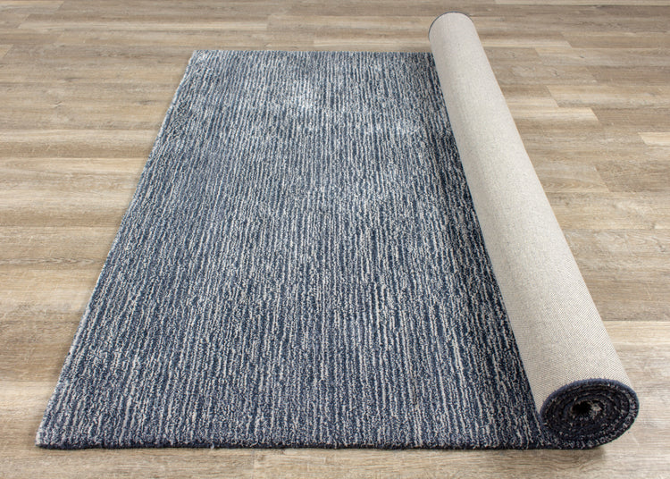 Ashford 7194B Blue Grey Hand Tufted Rug By Kalora Interiors