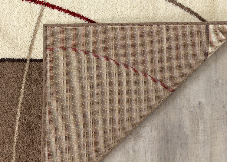 Casa Familiar Taupe Cream Rug by Kalora Interiors