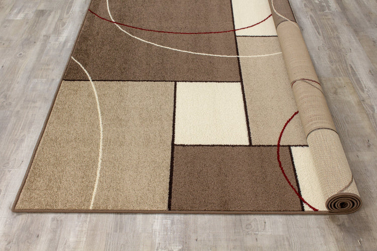 Alfombra Casa Familiar Taupe Cream de Kalora Interiors