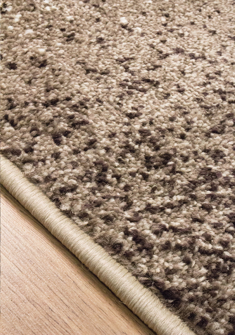 Casa Brown Taupe Blocks Rug by Kalora Interiors