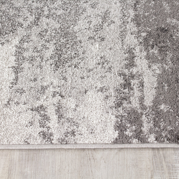 Converge A018_9636 Grey Fog Distressed Area Rug by Novelle Home