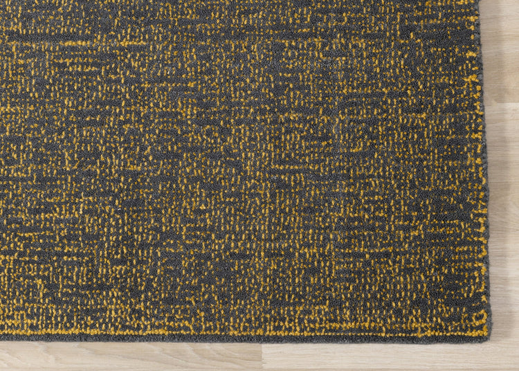 Dawson Yellow Grey Hand Tufted Rug by Kalora Interiors