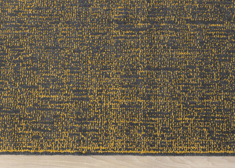 Dawson Yellow Grey Hand Tufted Rug by Kalora Interiors