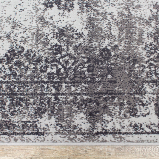 Fionna 3733_9944 Alfombra gris de estilo oriental tradicional desteñido de Novelle Home