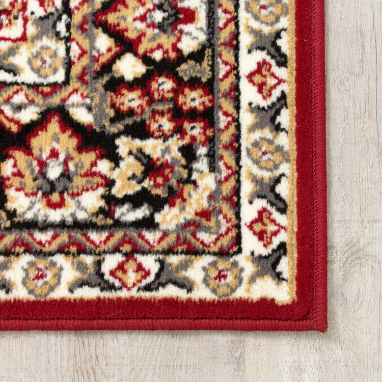 Fiona 5118_1953 Cream Red Fine Traditional Oriental Style Area Rug by Novelle Home