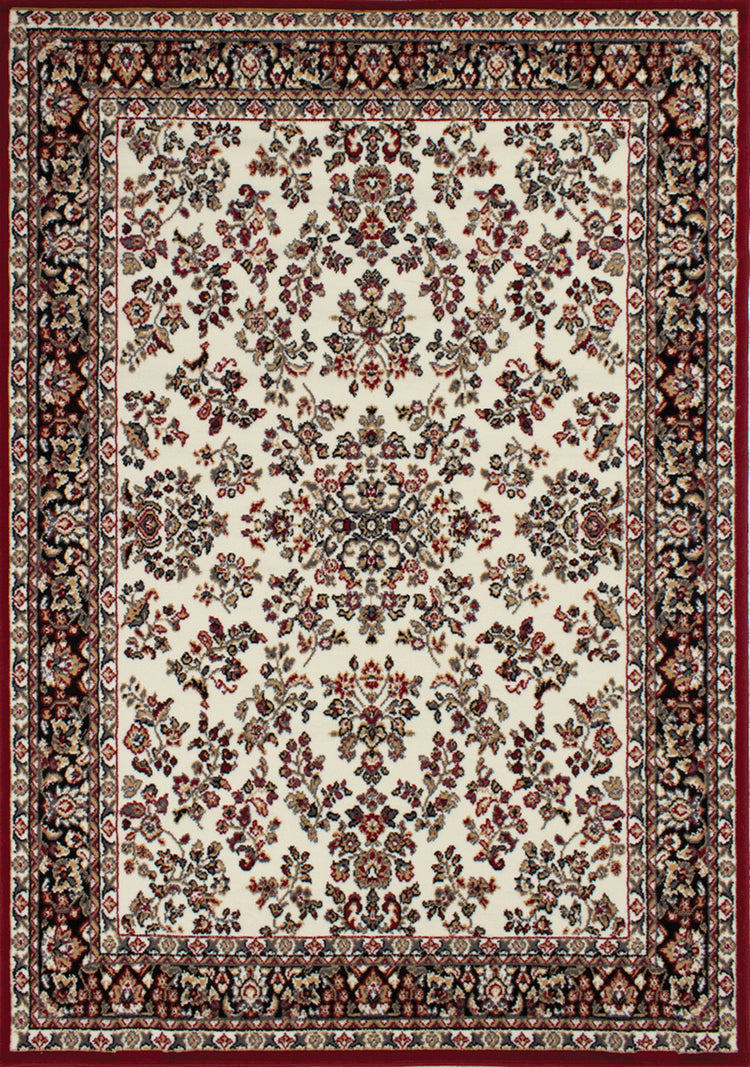 Fiona 5118_1953 Cream Red Fine Traditional Oriental Style Area Rug by Novelle Home