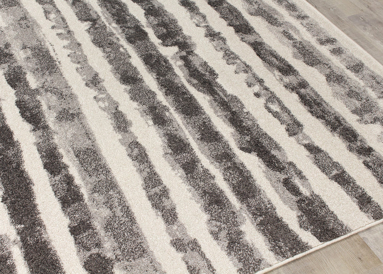 Alfombra Focus Gray Marker Stripes de Kalora Interiors
