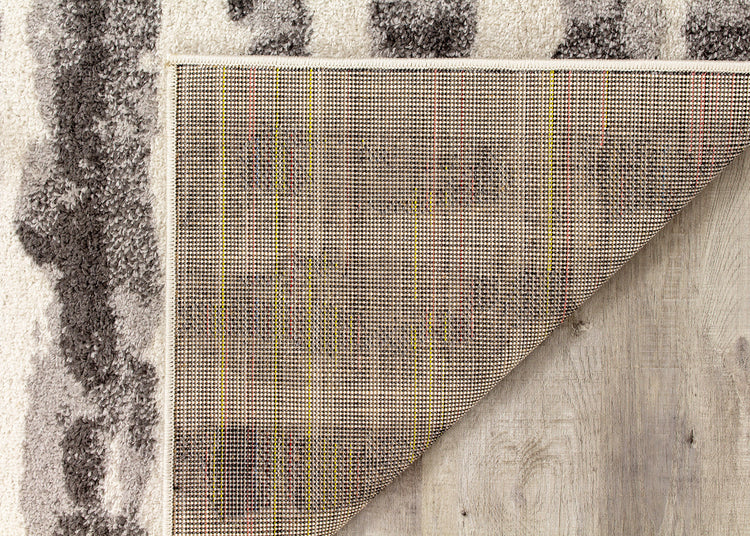 Focus Grey Marker Stripes Rug by Kalora Interiors