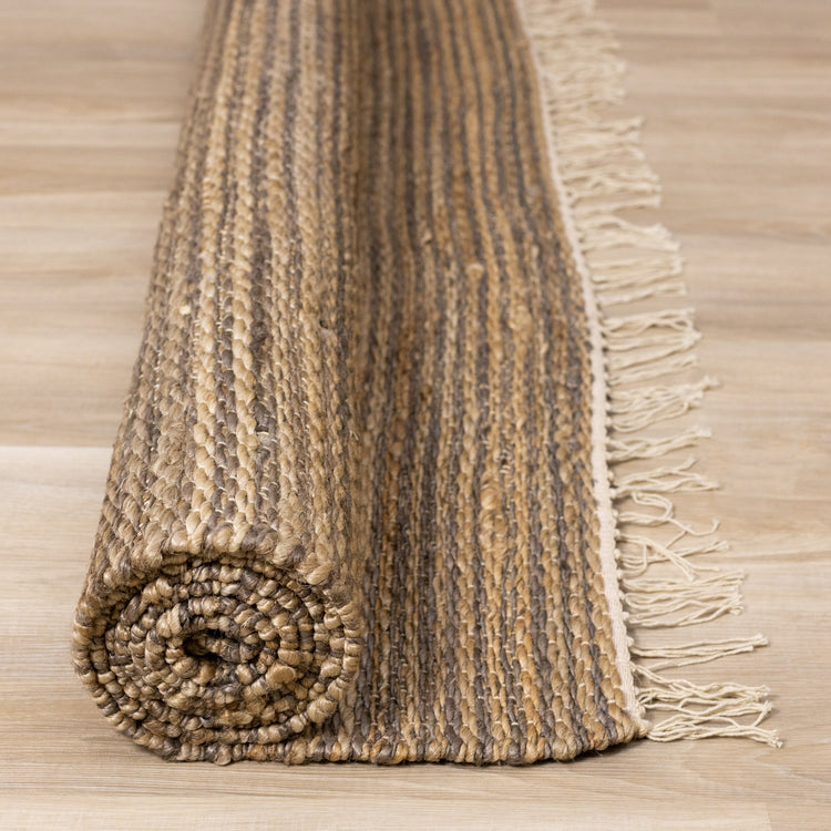 Natural Handmade Jute Area Rug by Kalora Interiors