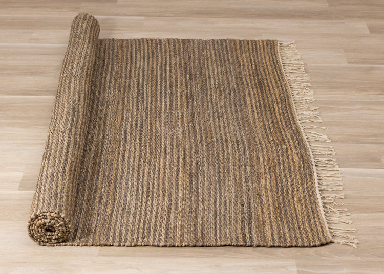 Natural Handmade Jute Area Rug by Kalora Interiors