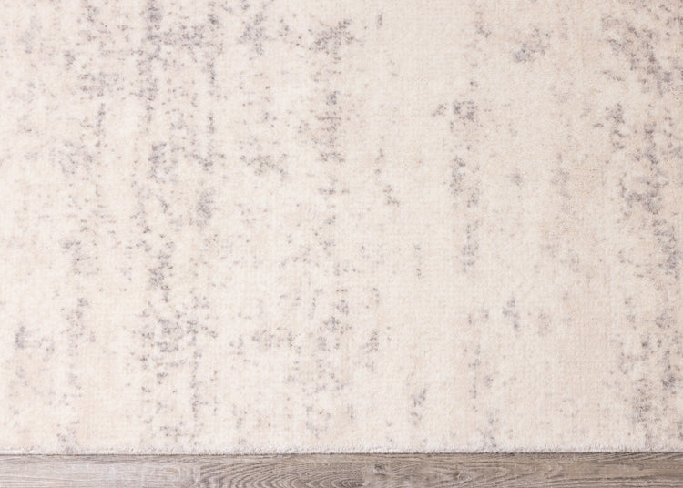 Alfombra abstracta sutil gris crema nórdica de Kalora Interiors