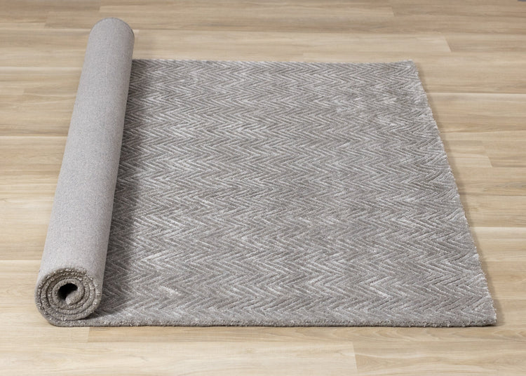 Royal Grey Handtufted Wool Area Rug by Kalora Interiors