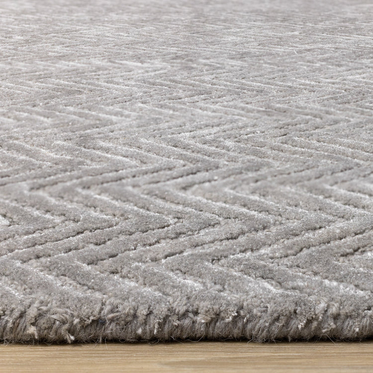 Royal Grey Handtufted Wool Area Rug by Kalora Interiors