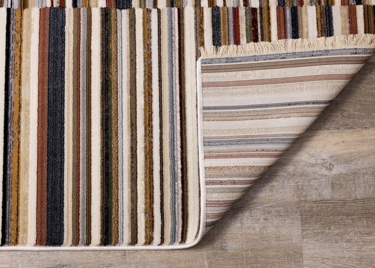 Samira Striped Rug by Kalora Interiors