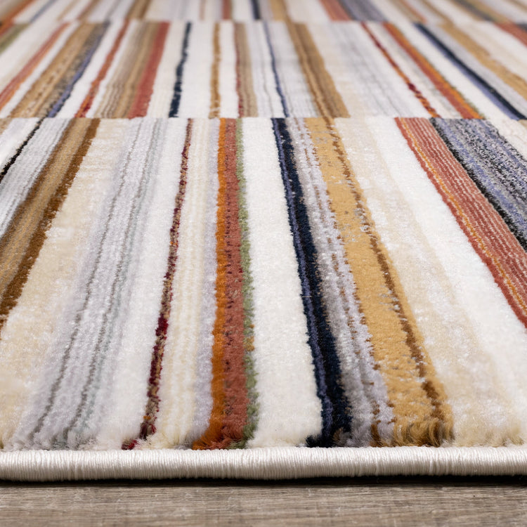 Samira Striped Rug by Kalora Interiors