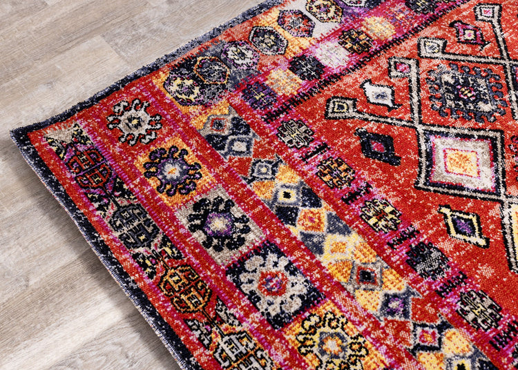 Sara Tribal Border Rug by Kalora Interiors