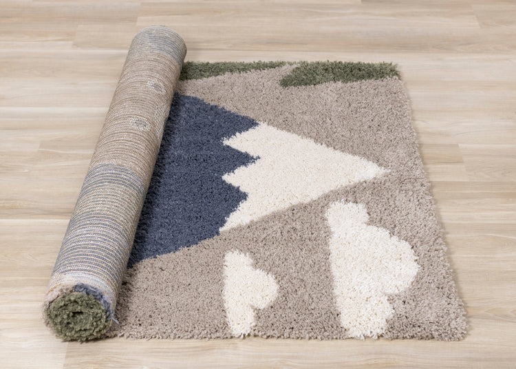 Kids Friendly Bear Area Rug by Kalora Interiors