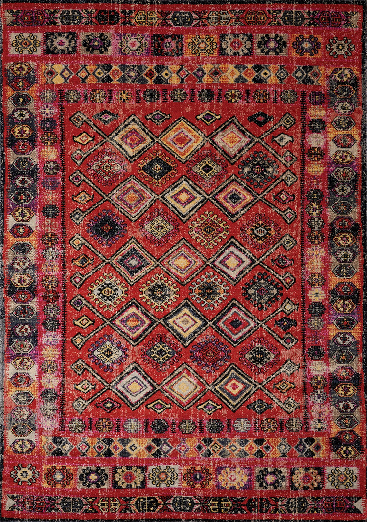 Sara Tribal Border Rug by Kalora Interiors