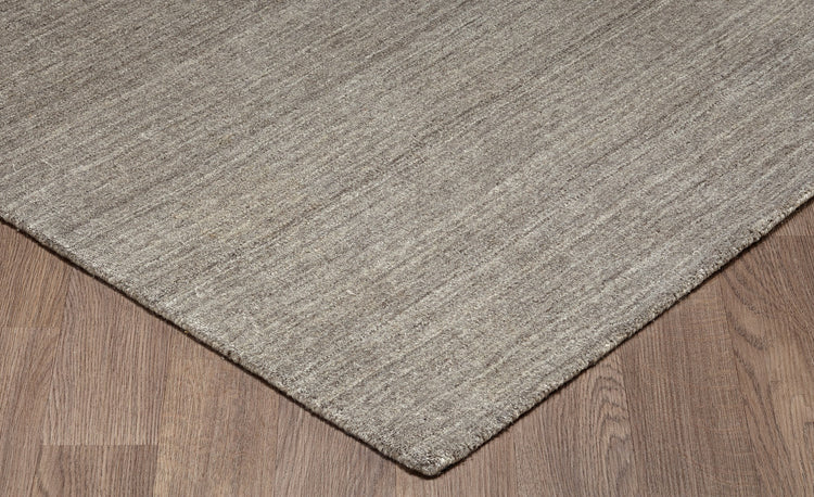 Luxe LUX-NB166-TAU Hand Loomed Wool Viscose Taupe Area Rug By Viana Inc