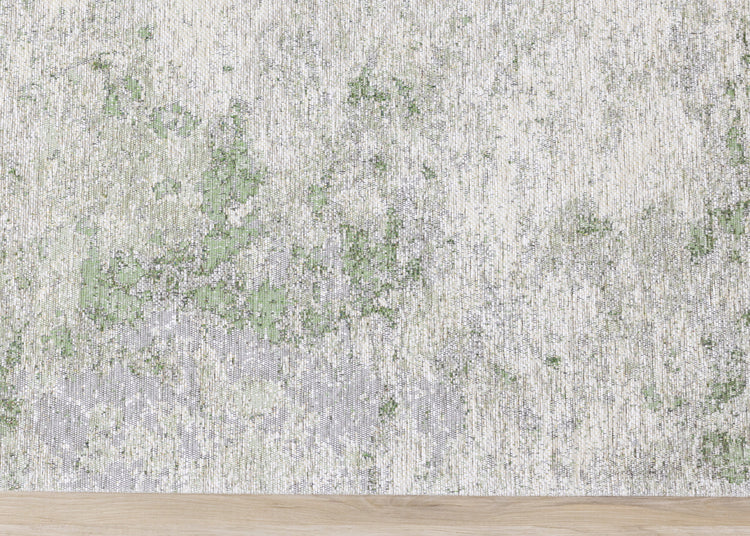 Cathedral Mint Green Distressed Area Rug by Kalora Interiors