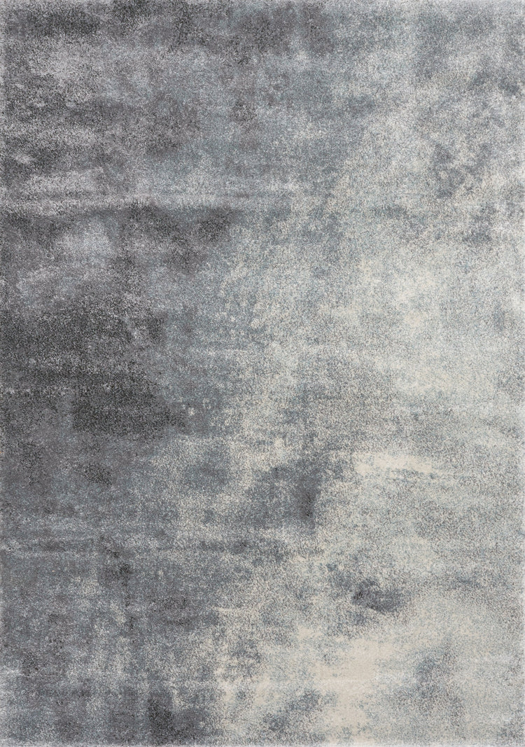 Alfombra envejecida azul crema gris brisa de Kalora Interiors